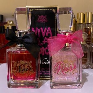 Juicy Couture Perfume Set-Noir and Rose Fragrances